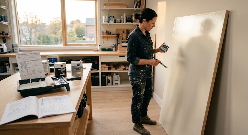 &iquest;Conoces la diferencia entre secado y curado en la pintura?